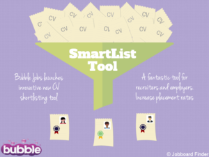 Bubble Jobs Launches Innovative New CV Shortlisting Tool