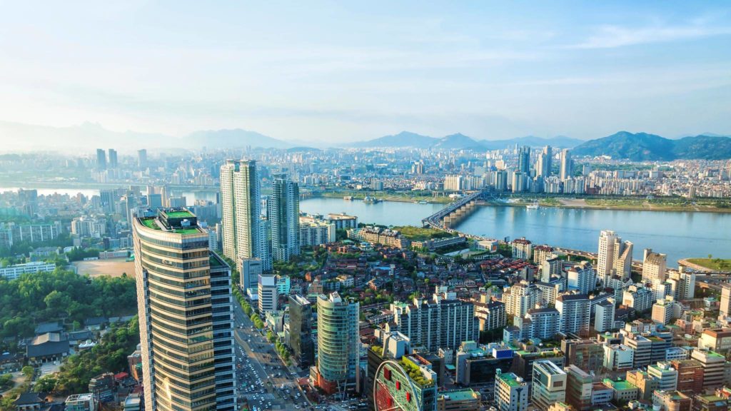 The capital Seoul is the primary wealth creator