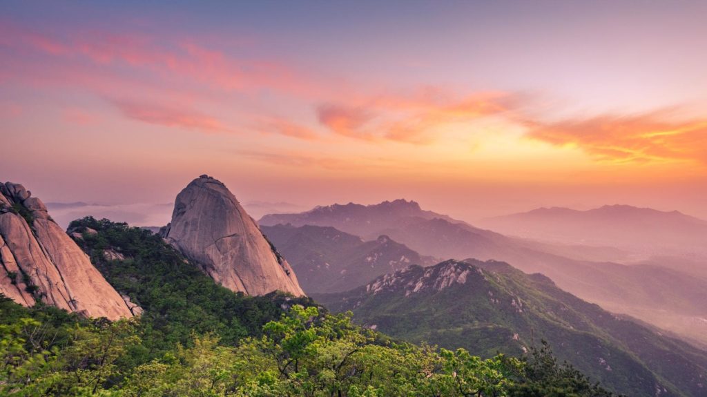 South Korea has a range of landscapes and UNESCO sites