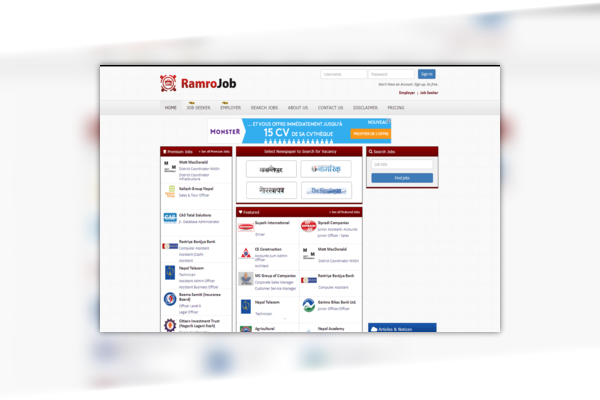 Ramrojob : job board in Nepal | Ramrojob | Jobboard Finder